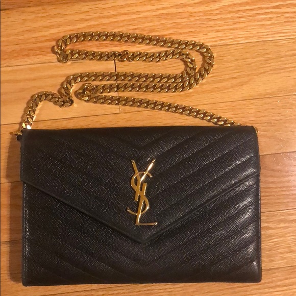 YSL MONOGRAM CHAIN WALLET - Picture 2 of 6